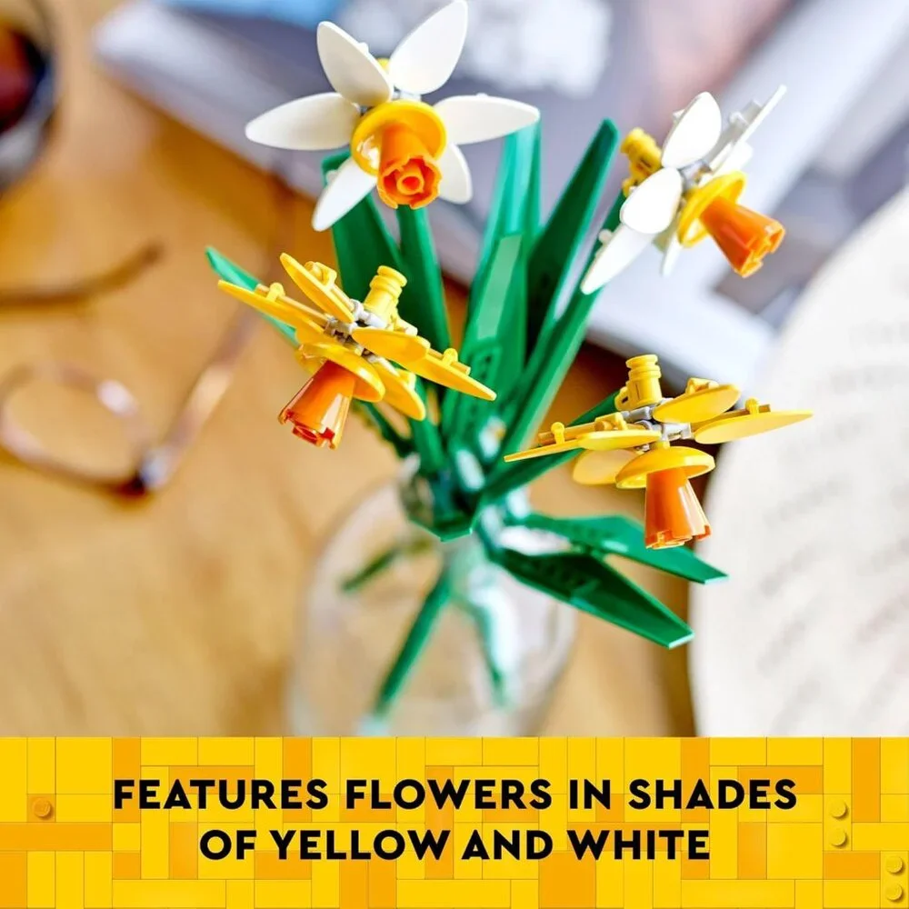 NEW LEGO Daffodils Flowers 40747 Building Set 216 Pieces Flower Botanical Collec